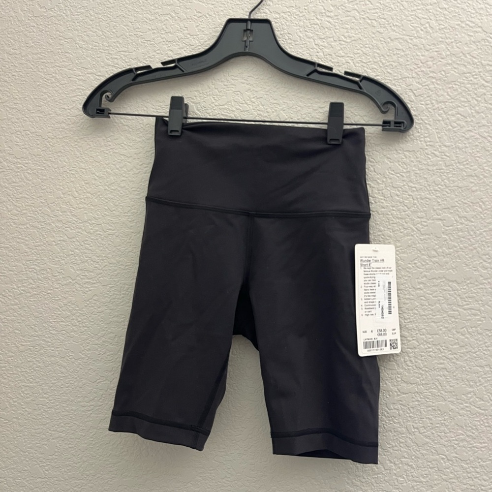 NWT Lululemon Wunder Train High-Rise Short 8" Size 4